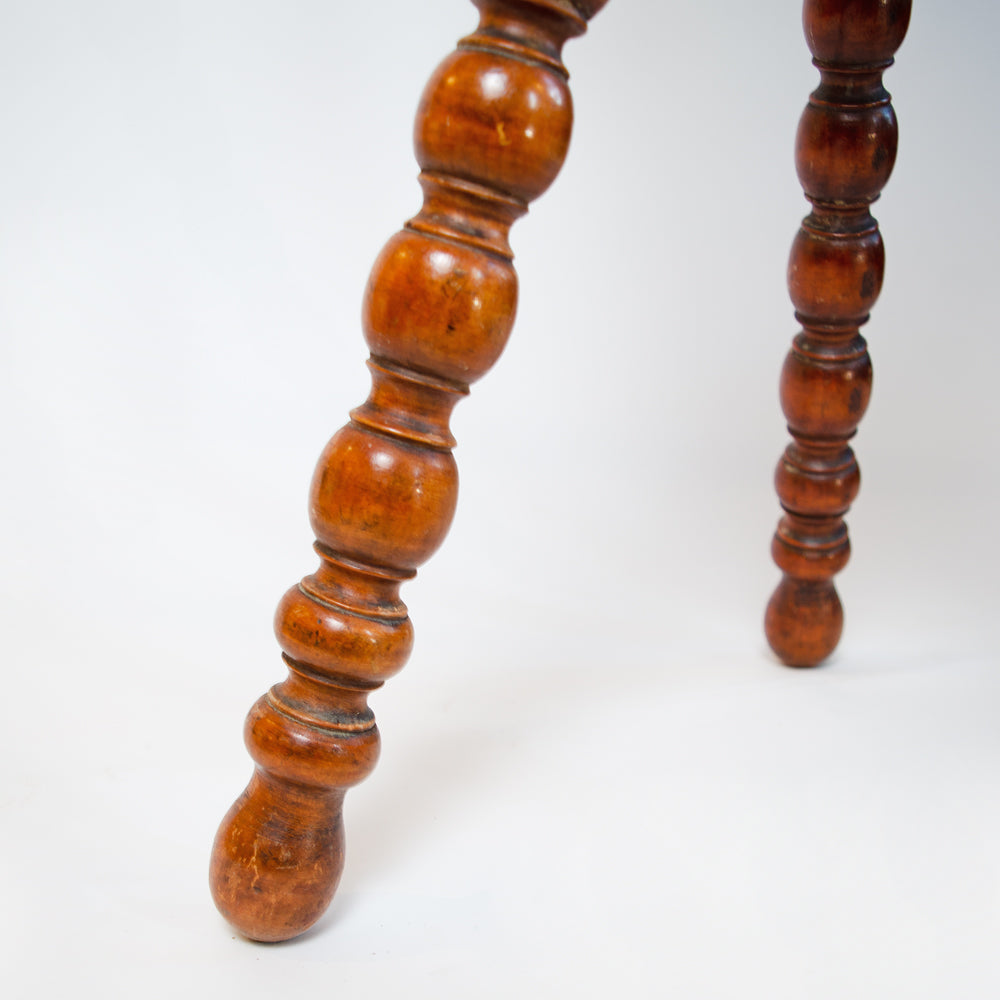 Cherry Wood Bobbin Gypsy Table