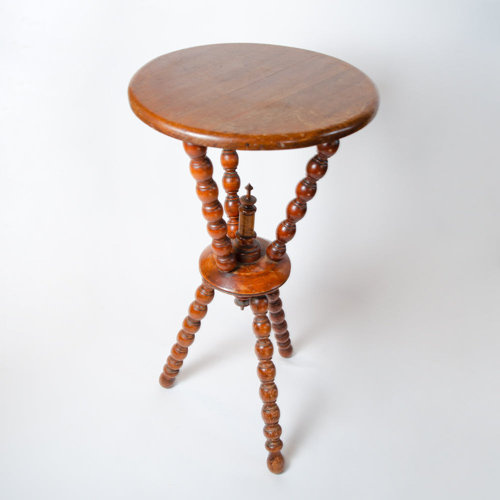 Cherry Wood Bobbin Gypsy Table