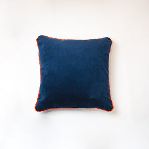 Handmade Royal Blue Velvet Cushions
