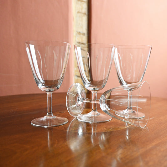 Art Deco Wine Glasses