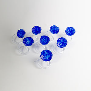 Set of Glass Napkin Holders