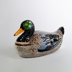 Large Ceramic Duck Serving Tureen