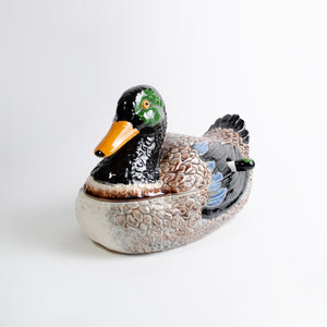 Large Ceramic Duck Serving Tureen