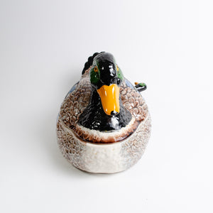 Large Ceramic Duck Serving Tureen