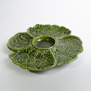 Fern Leaf Serving Plate