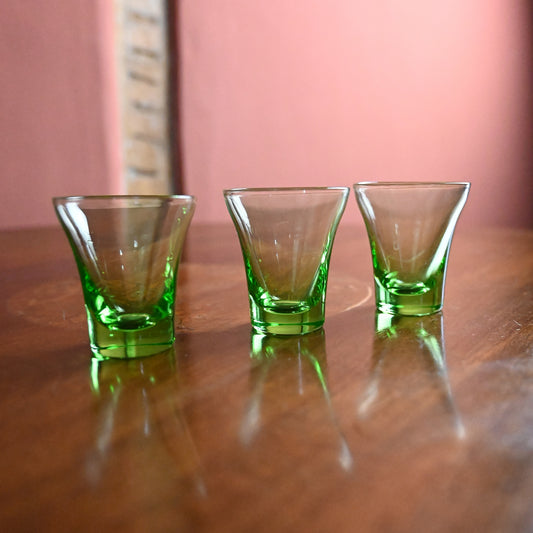 Single Shot Glasses Trio