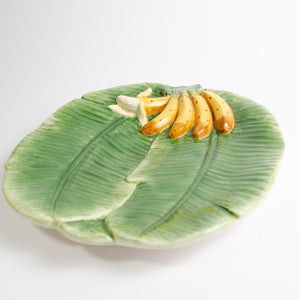 Portuguese Banana Leaf Serving Plate