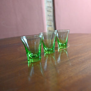 Single Shot Glasses Trio