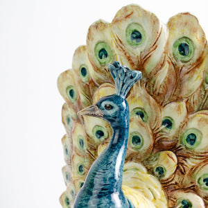 Exquisite Peacock Vase