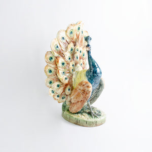 Exquisite Peacock Vase