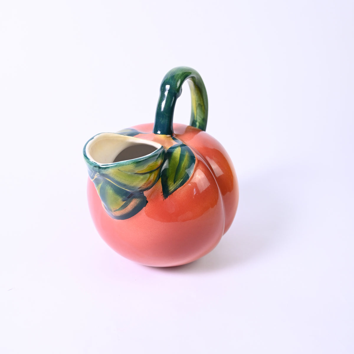Vintage Italian Orange Jug