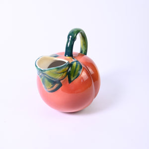 Vintage Italian Orange Jug