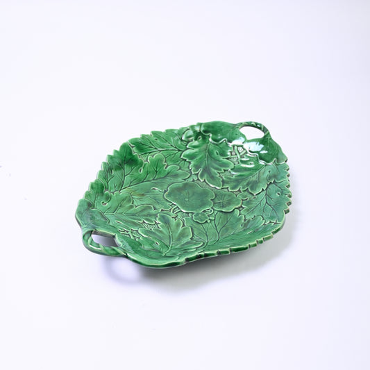 Cabbage leaf platter
