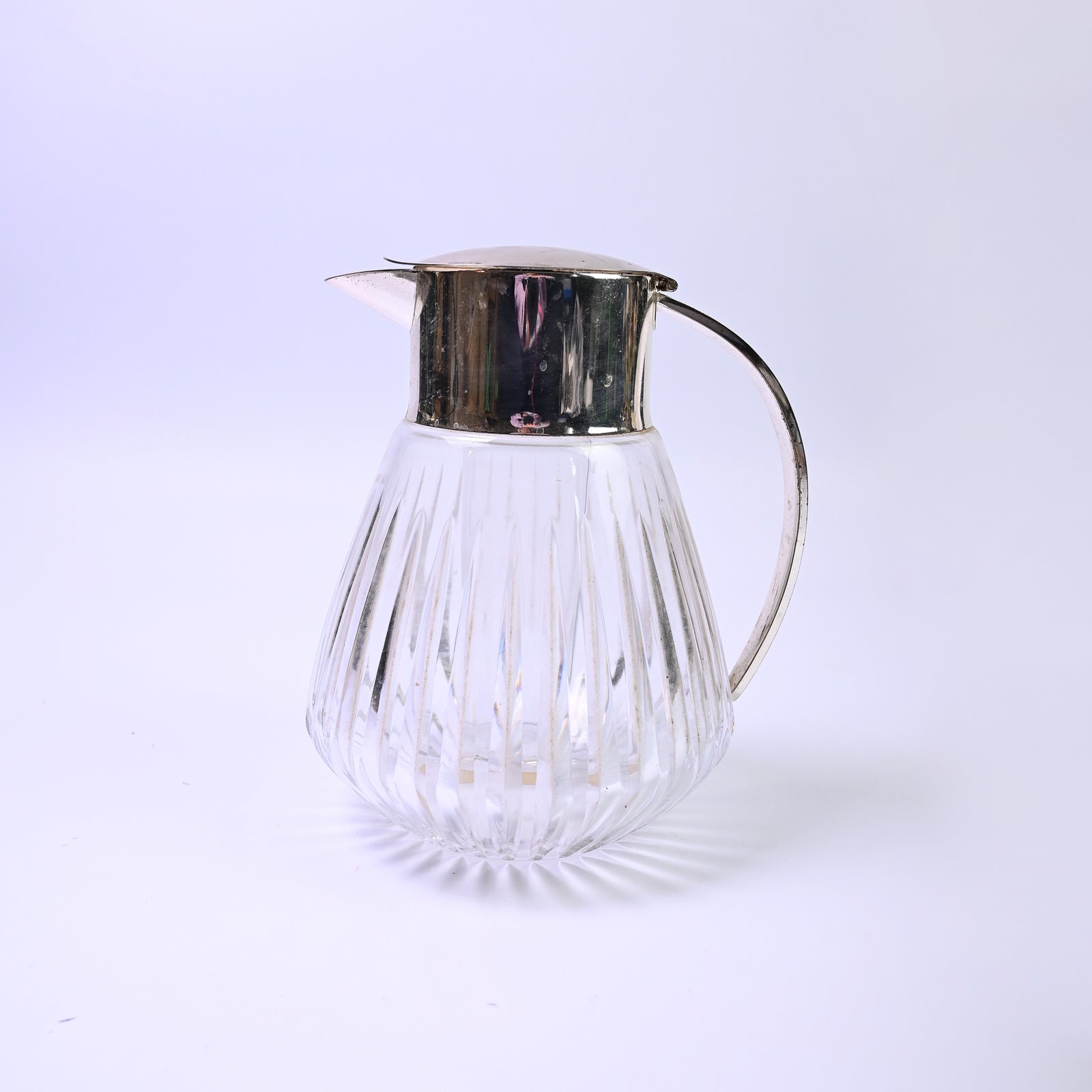 Vintage Cut Glass Pitcher