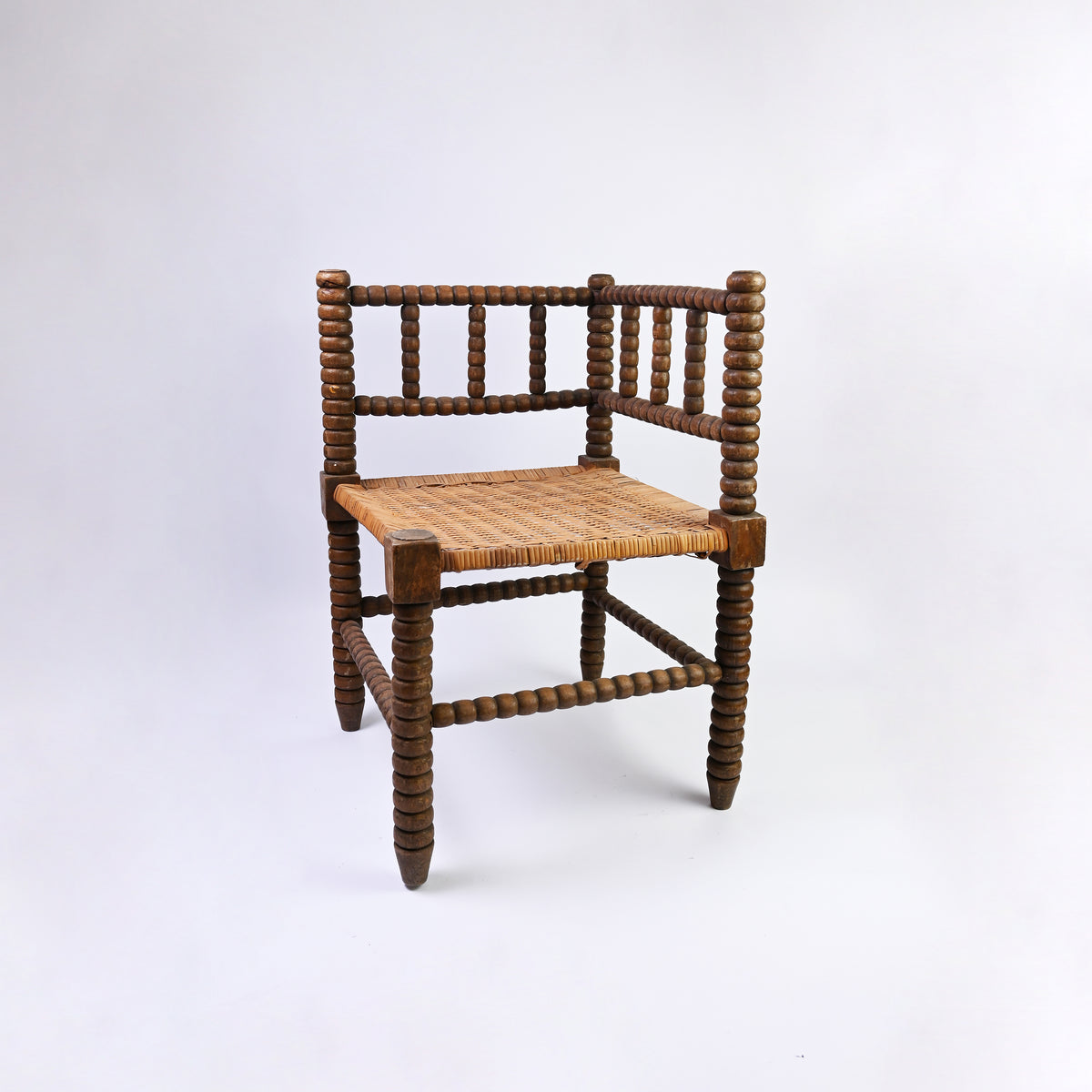 Vintage Corner Bobbin Chairs