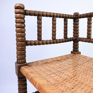 Vintage Corner Bobbin Chairs