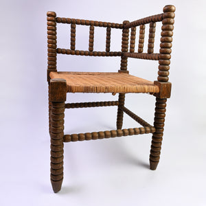 Vintage Corner Bobbin Chairs