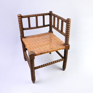 Vintage Corner Bobbin Chairs