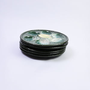 Beautiful Majolica Oyster Plate