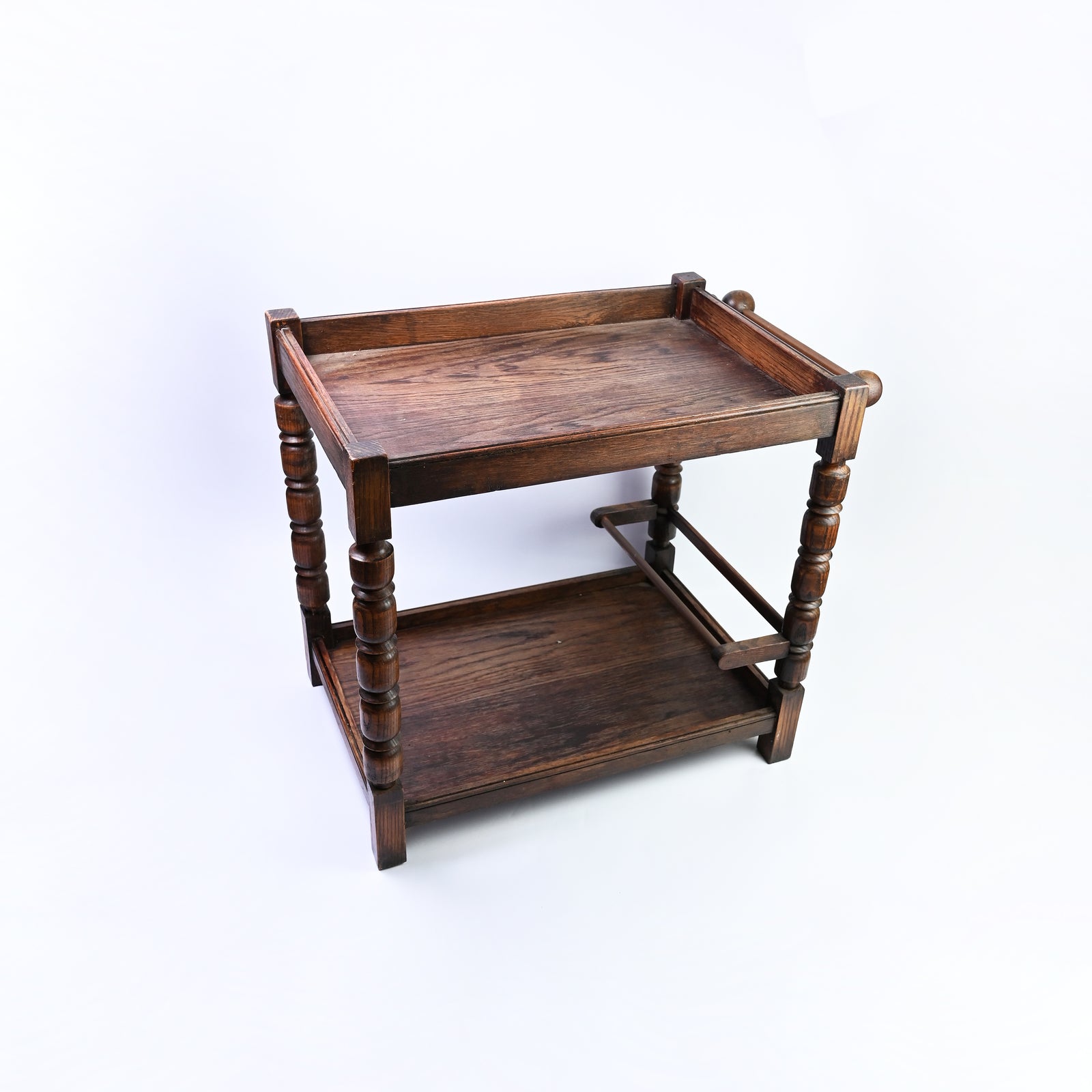 Vintage Wooden Drinks Trolley