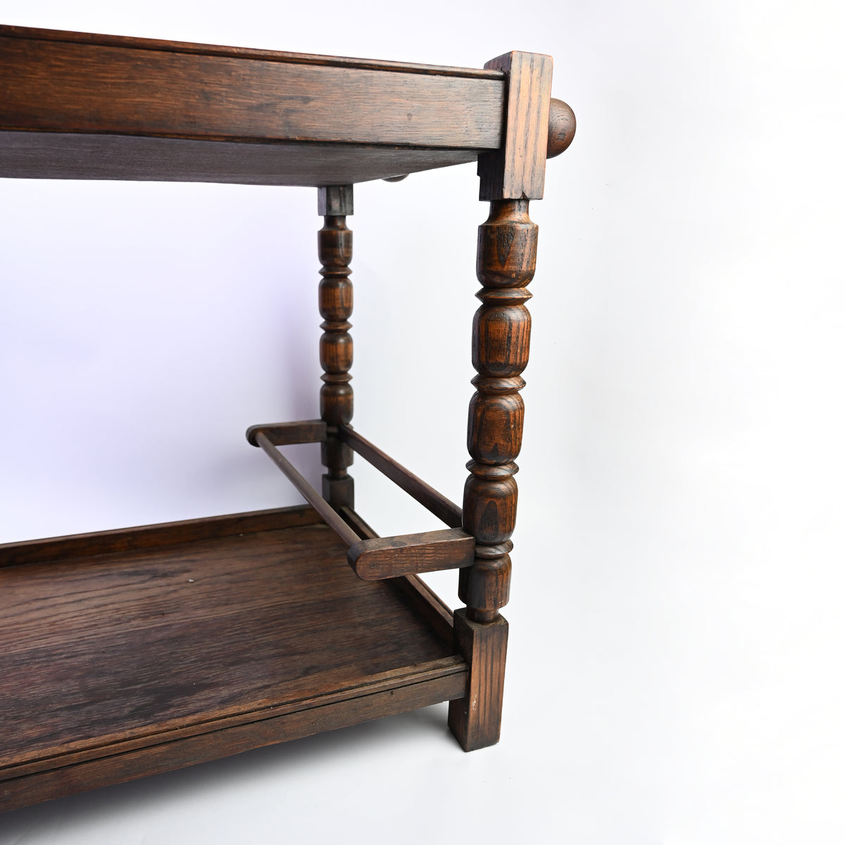 Vintage Wooden Drinks Trolley