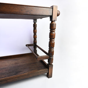 Vintage Wooden Drinks Trolley