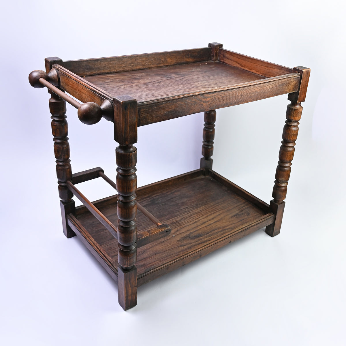 Vintage Wooden Drinks Trolley
