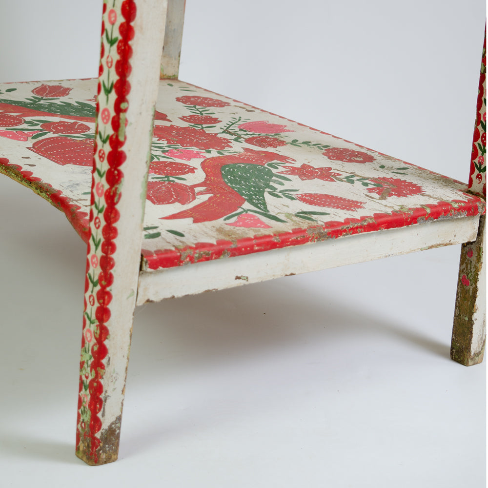 Swedish Folk Glazed Wash Stand