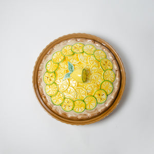 Large Italian Lemon Pie Dish