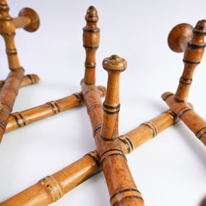 Bamboo Concertina Coat Rack