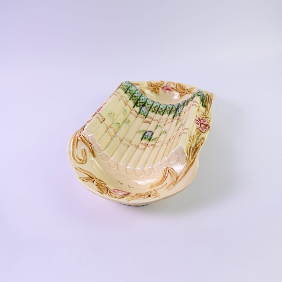 Beautiful Vintage  Asparagus Platter