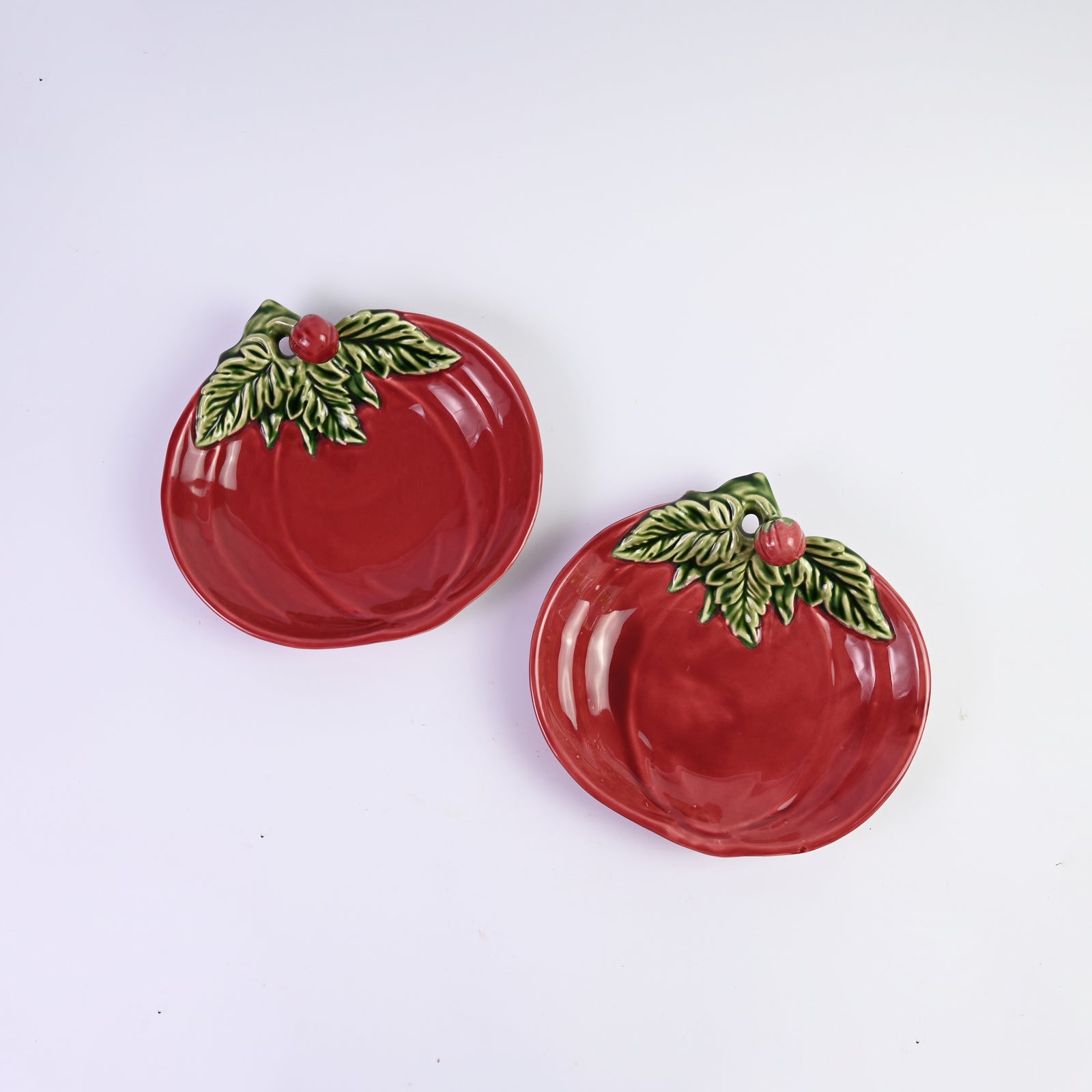 Bordallo Pinheiro Tomato Plates