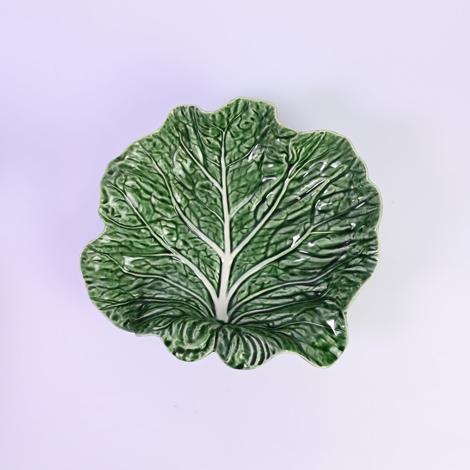 Ripple Edge Cabbage Leaf Plate