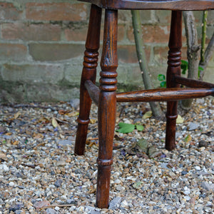 Set of Vintage Harlequin Windsor Chairs