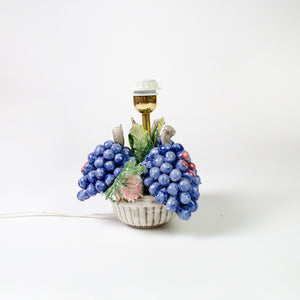 Ceramic Hand painted Fruit Lamp stand
