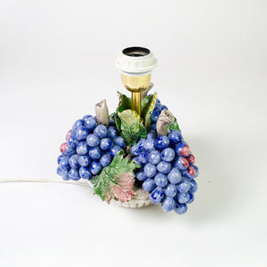 Ceramic Hand painted Fruit Lamp stand