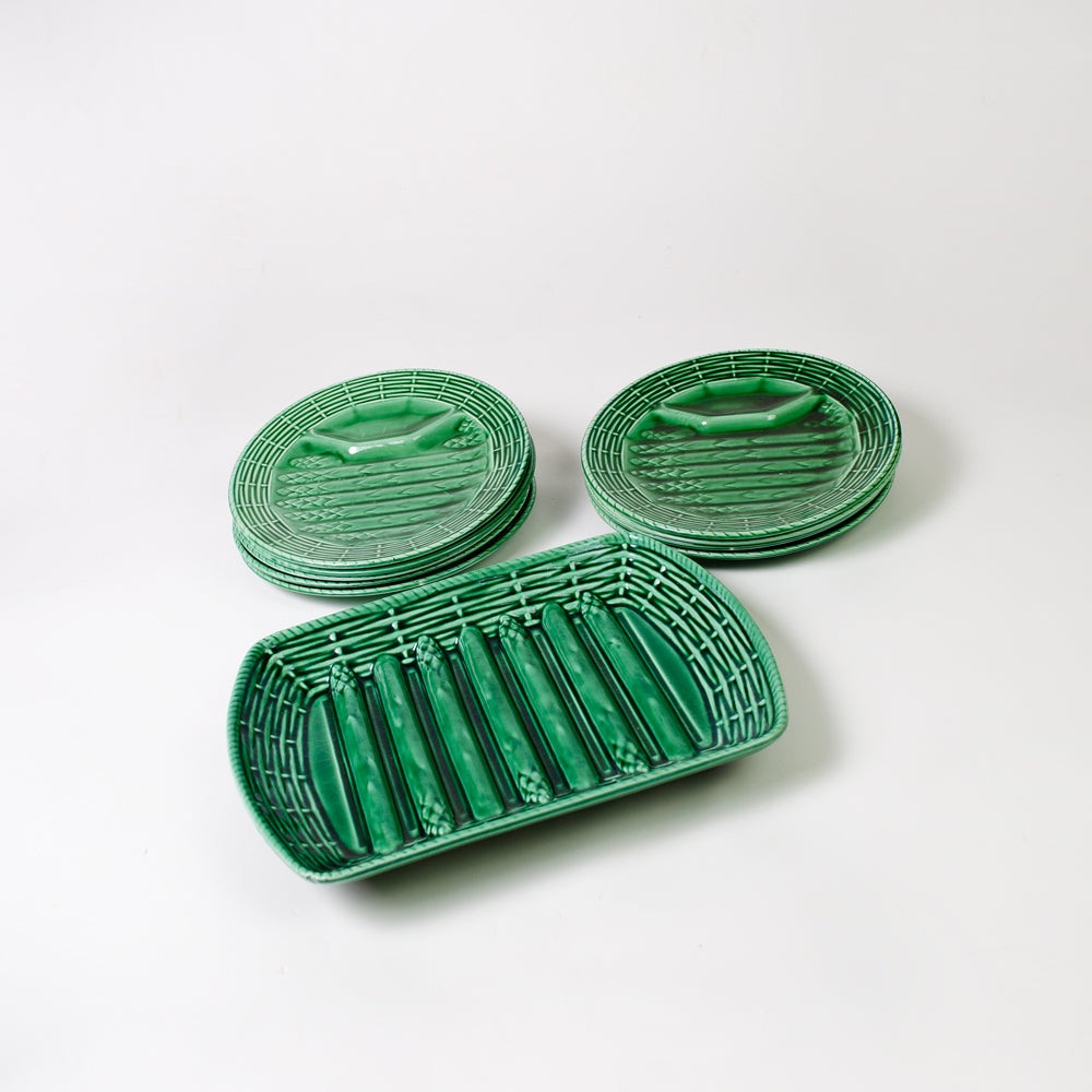 French Asparagus Dinner Set
