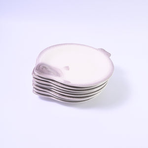 Grey Fish Plate Set
