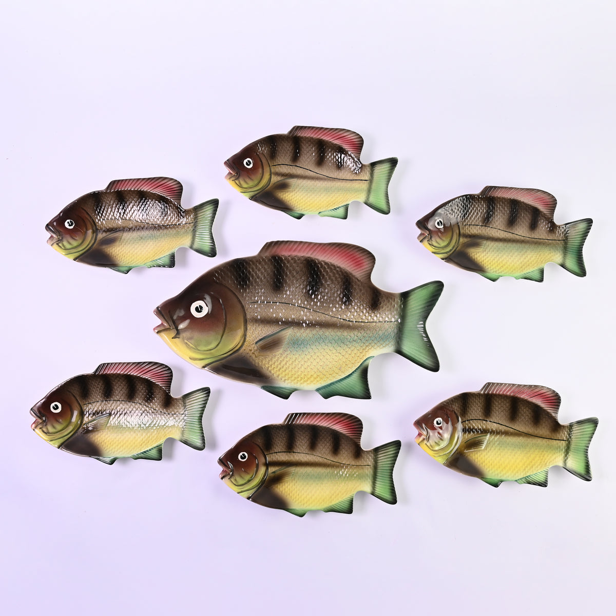 Handpainted Fish Dining Collection