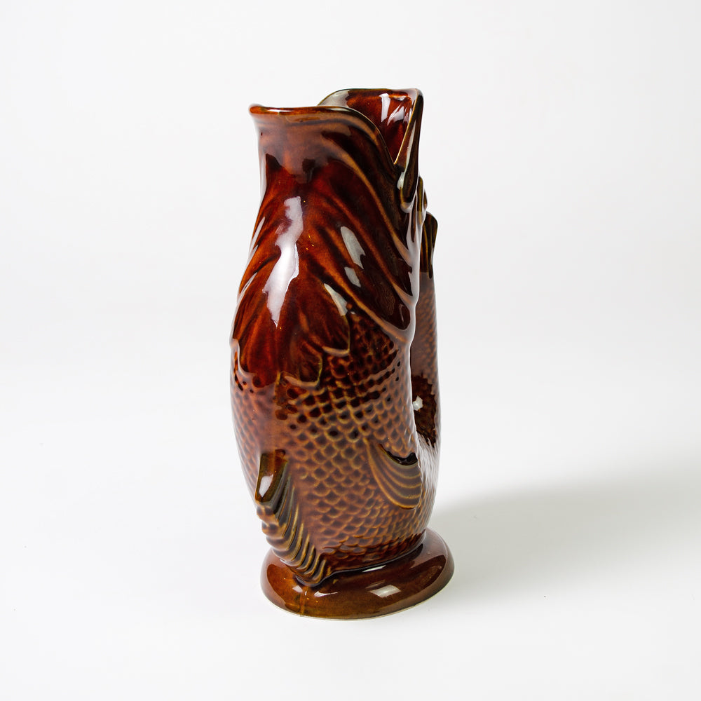Tan Vintage Gluggle Jug