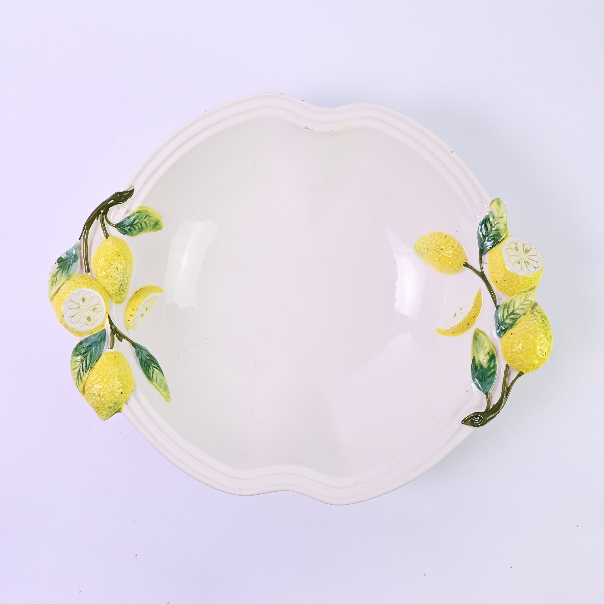 Lemon Large Serving Bowl