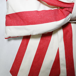 Large Devon Stripe Peony Bow