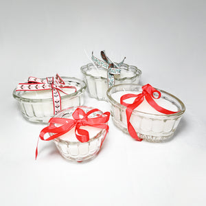 Glass Jelly Mould Candles