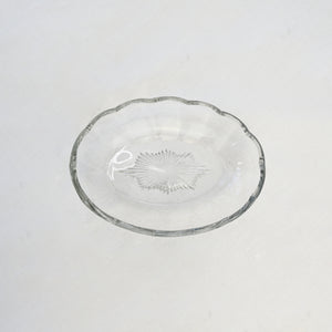Small Oval Glass Bowl