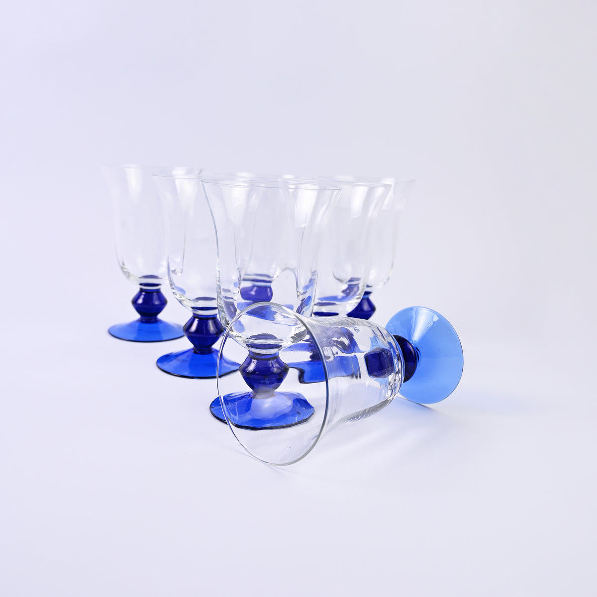 Cobalt Blue Short Glasses set