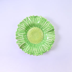 Green Daisy Plates