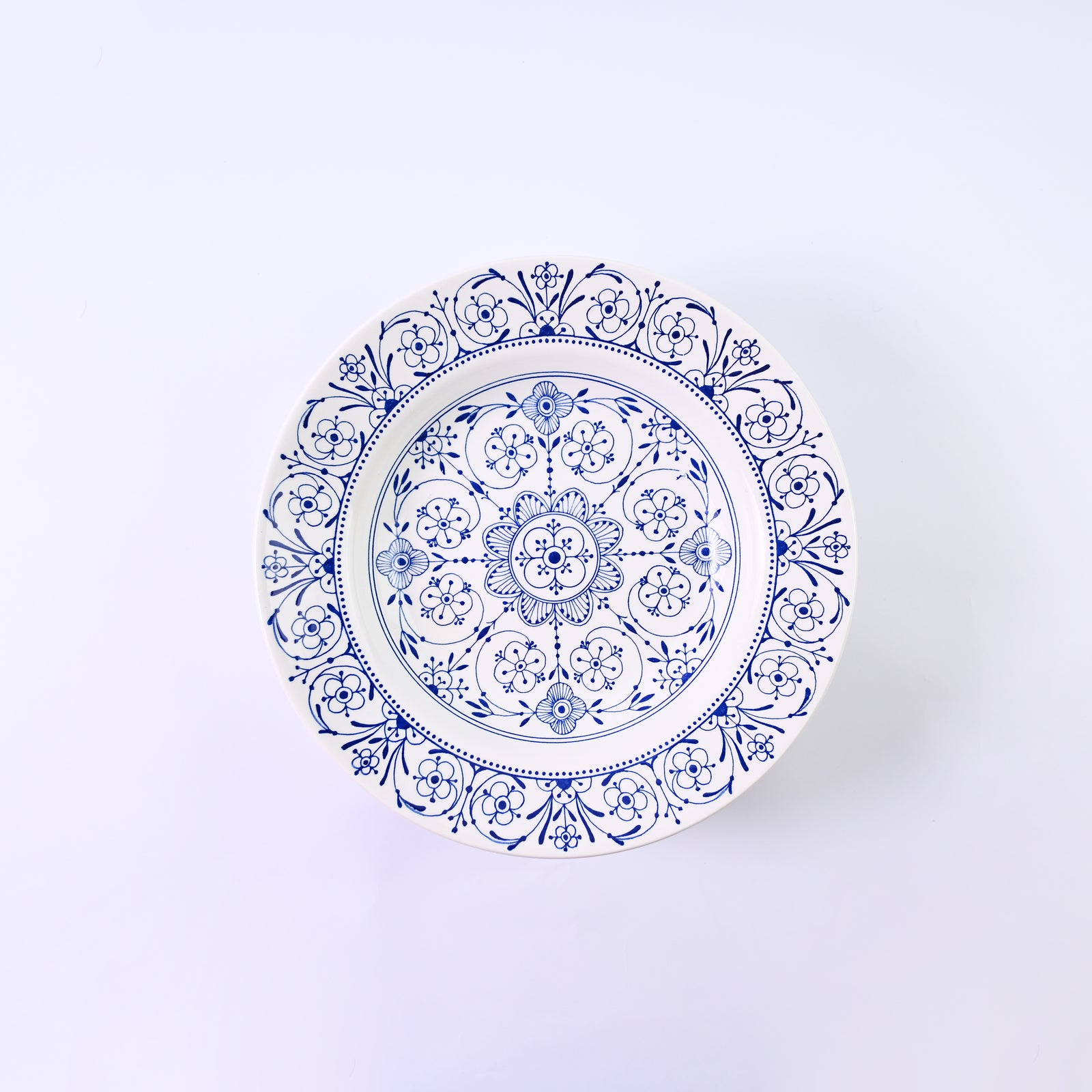 Set of 6 Italian mosaic Plates