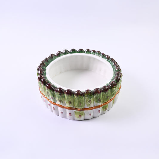 Deep Asparagus Serving Bowl
