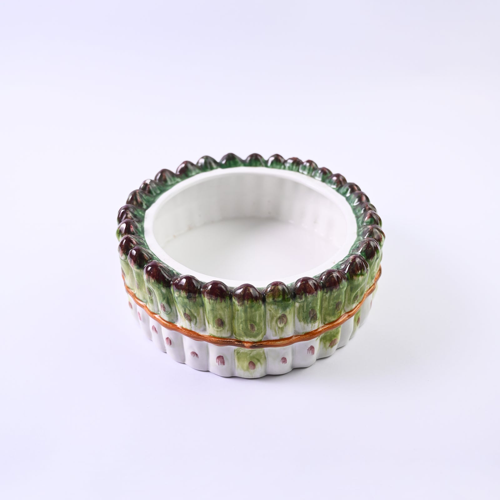 Deep Asparagus Serving Bowl