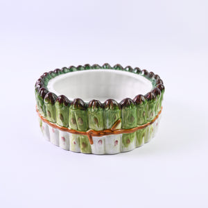 Deep Asparagus Serving Bowl